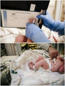 Longmont, Colorado birth photography, Baby with mom in recovery